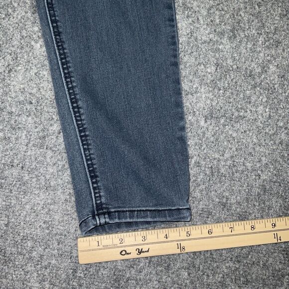 Democracy Jeans Womens Size 6 Blue Denim Ab Technology Skinny - Picture 8 of 10